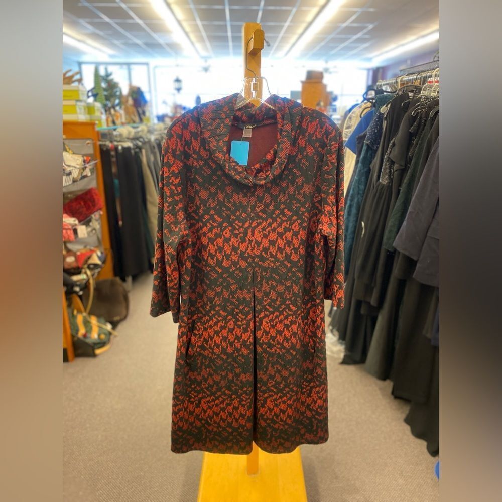 🛍️ Renaur XLarge Black/Red Dress
